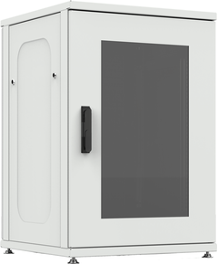 Шкаф телекоммуникационный напольный ШТНП-18U-600-800-С-RAL7035