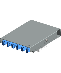 Бокс терминальный оптический Linea A - 6SC/UPC RAL9005, Цвет RAL: 9005