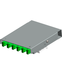 Бокс терминальный оптический Linea A - 6SC/APC RAL9005, Цвет RAL: 9005