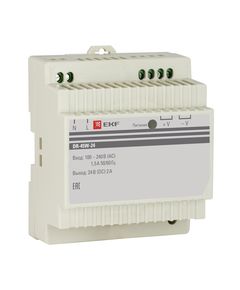 Блок питания 24В DR-45W-24 PROxima dr-45w-24 EKF, dr-45w-24