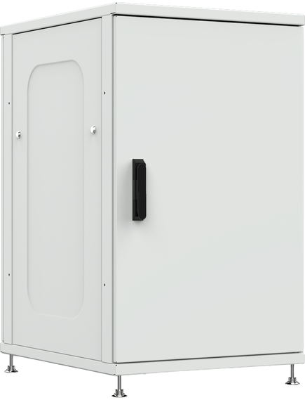 Шкаф телекоммуникационный напольный ШТНП-18U-600-800-ММ-RAL7035