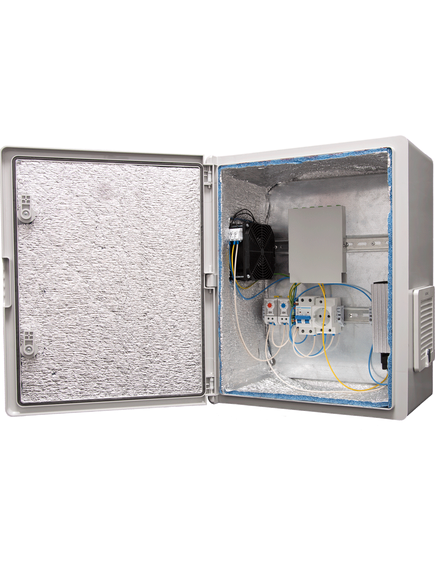 Термошкаф для видеонаблюдения пластиковый ТШПВО-2P16A-16A-100-65-6SC-504024 Standart Термошкаф для видеонаблюдения пластиковый ТШПВО-2P16A-16A-100-65-6SC-504024 Standart