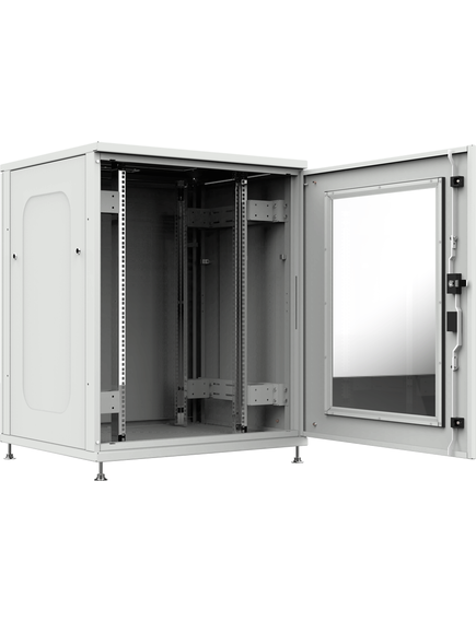 Шкаф телекоммуникационный напольный ШТНП-22U-800-600-С-RAL7035, изображение 2