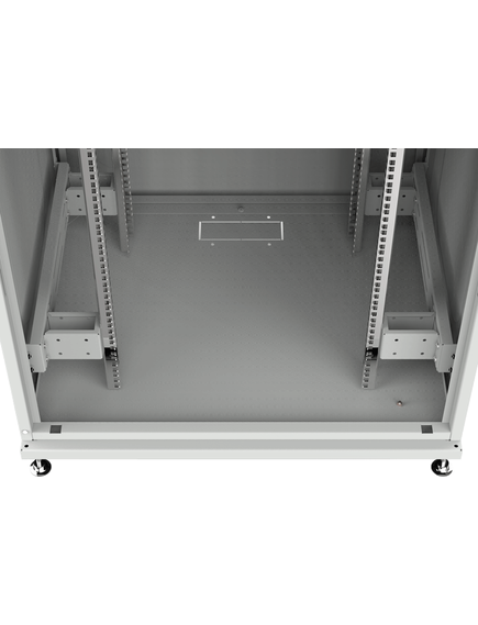 Шкаф телекоммуникационный напольный ШТНП-27U-800-600-П2П-RAL7035, изображение 4