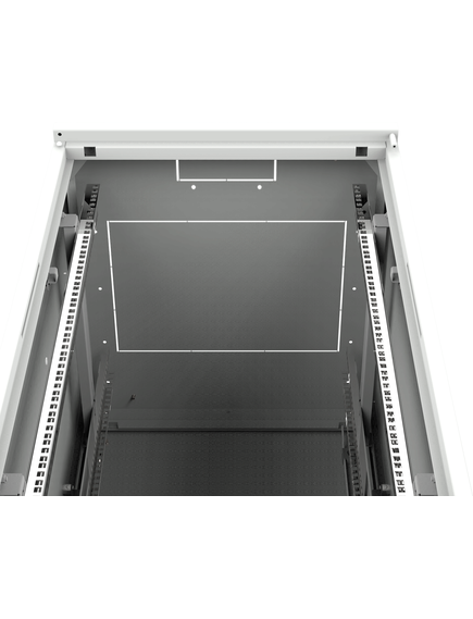 Шкаф телекоммуникационный напольный ШТНП-27U-600-800-ПП-RAL7035, изображение 4