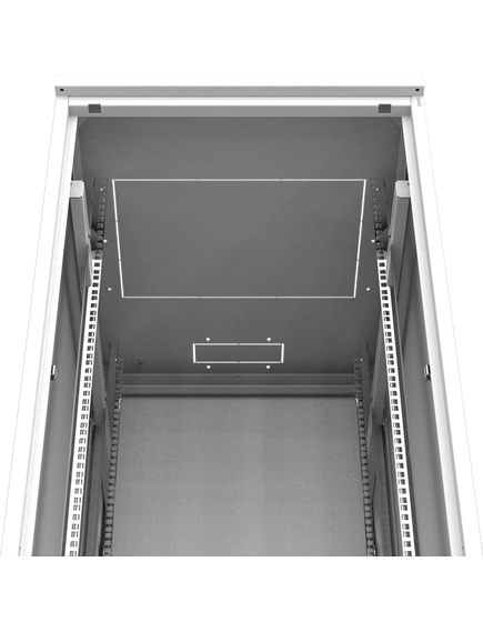 Шкаф телекоммуникационный напольный ШТНП-38U-600-800-ПП-RAL7035, изображение 4