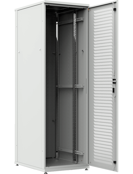 Шкаф телекоммуникационный напольный ШТНП-42U-600-600-П-RAL7035, изображение 2