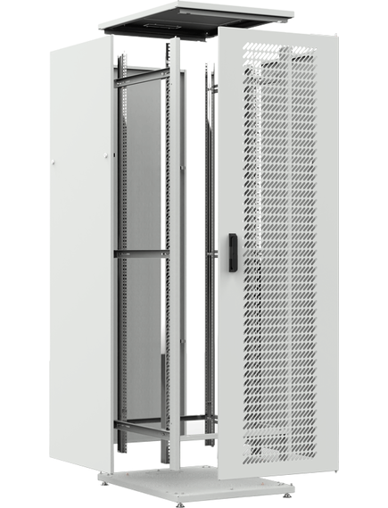 Шкаф телекоммуникационный напольный ШТНП-42U-600-800-ПП-RAL7035, изображение 3