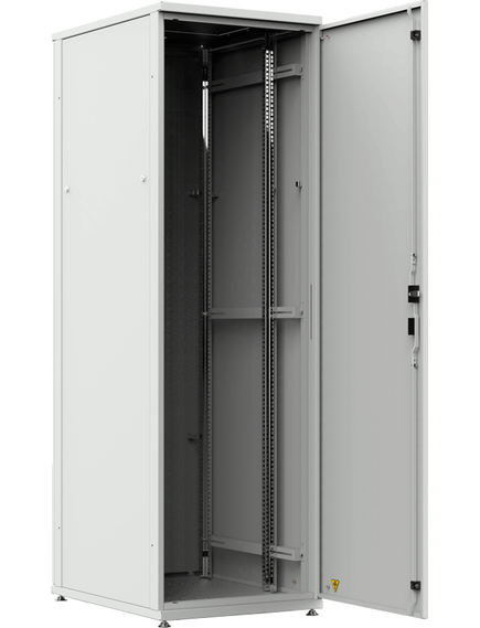 Шкаф телекоммуникационный напольный ШТНП-38U-600-600-М-RAL7035, изображение 2 Шкаф телекоммуникационный напольный ШТНП-38U-600-600-М-RAL7035, изображение 2