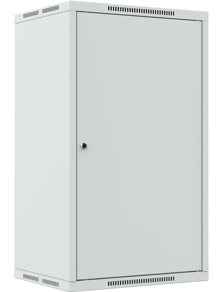 Шкаф телекоммуникационный настенный ШТНС-18U-600-450-М-RAL7035 Шкаф телекоммуникационный настенный ШТНС-18U-600-450-М-RAL7035