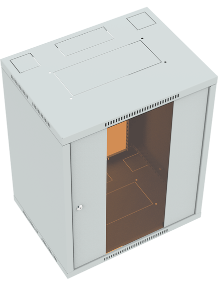 Шкаф телекоммуникационный настенный ШТНС-18U-600-550-С-RAL7035, изображение 3