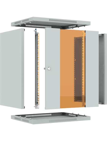 Шкаф телекоммуникационный настенный ШТНС-15U-600-350-С-RAL7035, изображение 6
