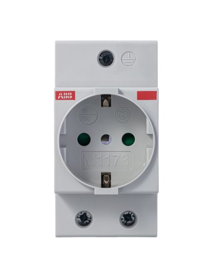 Розетка щитовая 2Р+N 16A, ABB