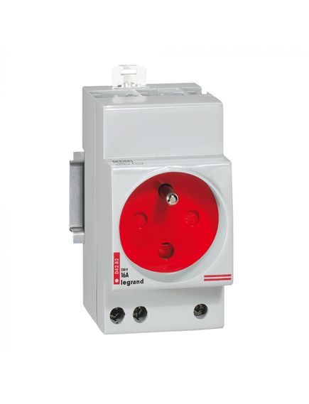 Розетка на DIN-р 2К+З с ключом Розетка на DIN-р 2К+З с ключом