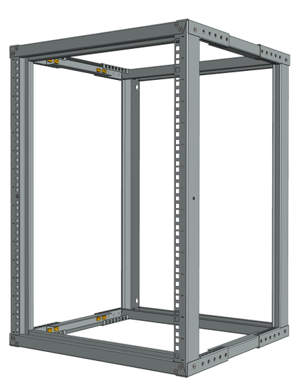 Каркас телекоммуникационный КТ-15U 350-500