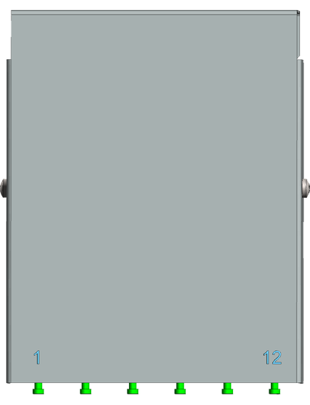 Бокс терминальный оптический Linea A - 12LC/UPC RAL9005, Цвет RAL: 9005, изображение 2