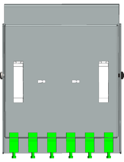Бокс терминальный оптический Linea A - 12LC/APC RAL7035 RAL7035, Цвет RAL: 7035, изображение 3