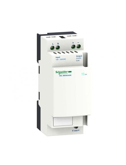 Блок питания ABL8 100/240В AC 120/250В DC 24В DC 0.6А 1ф ABL8MEM24006 Schneider Electric