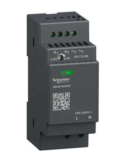 ABL MODICON модульный блок питания 5В, 18Вт ABLM1A05036 Schneider Electric