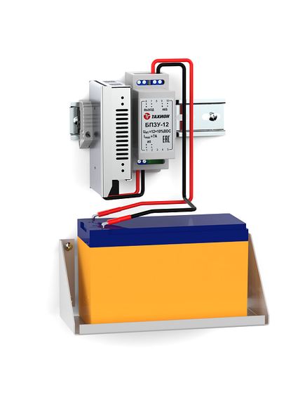 Комплект бесперебойного питания 9 А/ч, 2 А, АС 220 В КБП-12/2 Тахион
