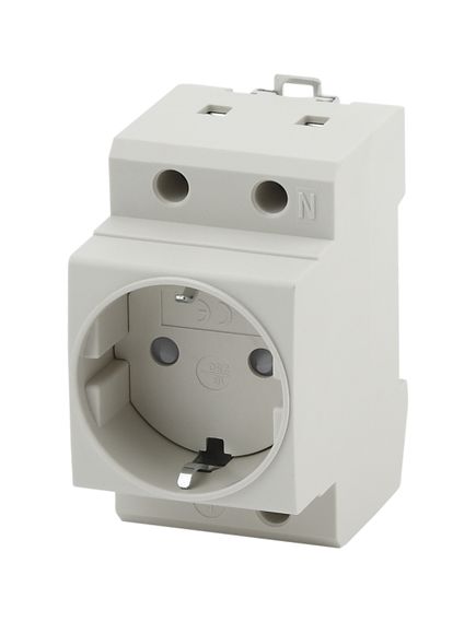 Розетка на DIN-рейку PRO MRD10-16-E 16А с заземлением