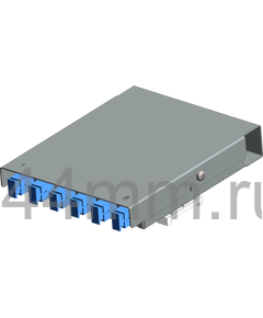 Бокс терминальный оптический Linea A - 6SC/UPC RAL7035, Цвет RAL: 7035