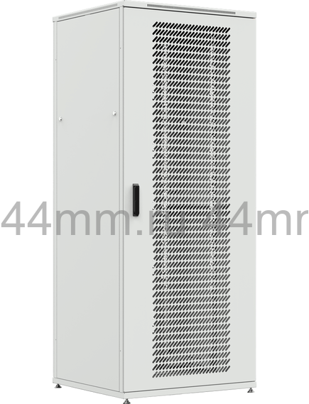Шкаф телекоммуникационный напольный ШТНП-38U-800-1000-П2П-RAL7035